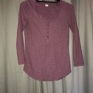Purple thermal shirt